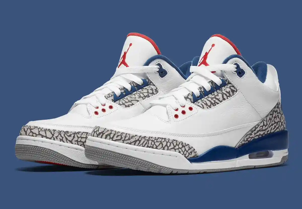 Air Jordan 3 OG "真藍 "將於 2026 年 7 月回歸 Air Jordan 3 True Blue, Air Jordan 3, Air Jordan - Air Jordan 3 OG "真藍 "將於 2026 年 7 月回歸
