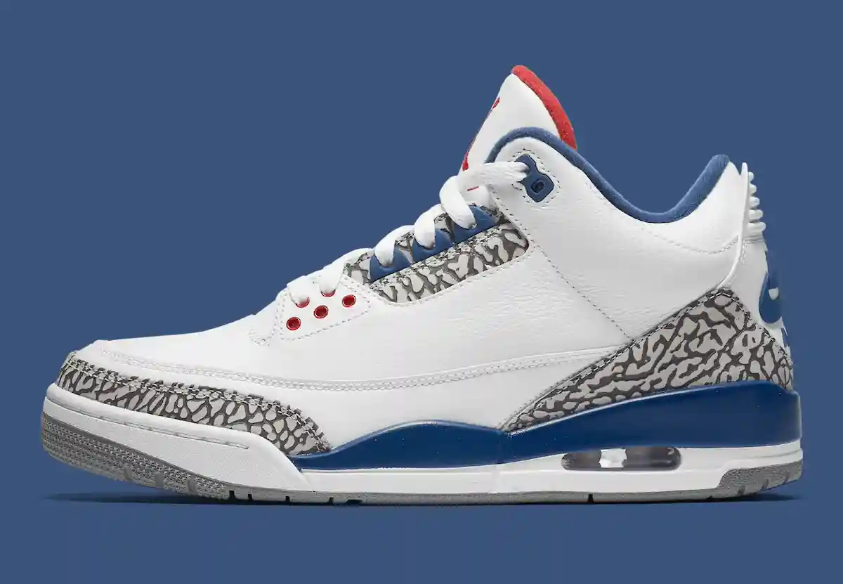 Air Jordan 3 OG "真藍 "將於 2026 年 7 月回歸 Air Jordan 3 True Blue, Air Jordan 3, Air Jordan - Air Jordan 3 OG "真藍 "將於 2026 年 7 月回歸