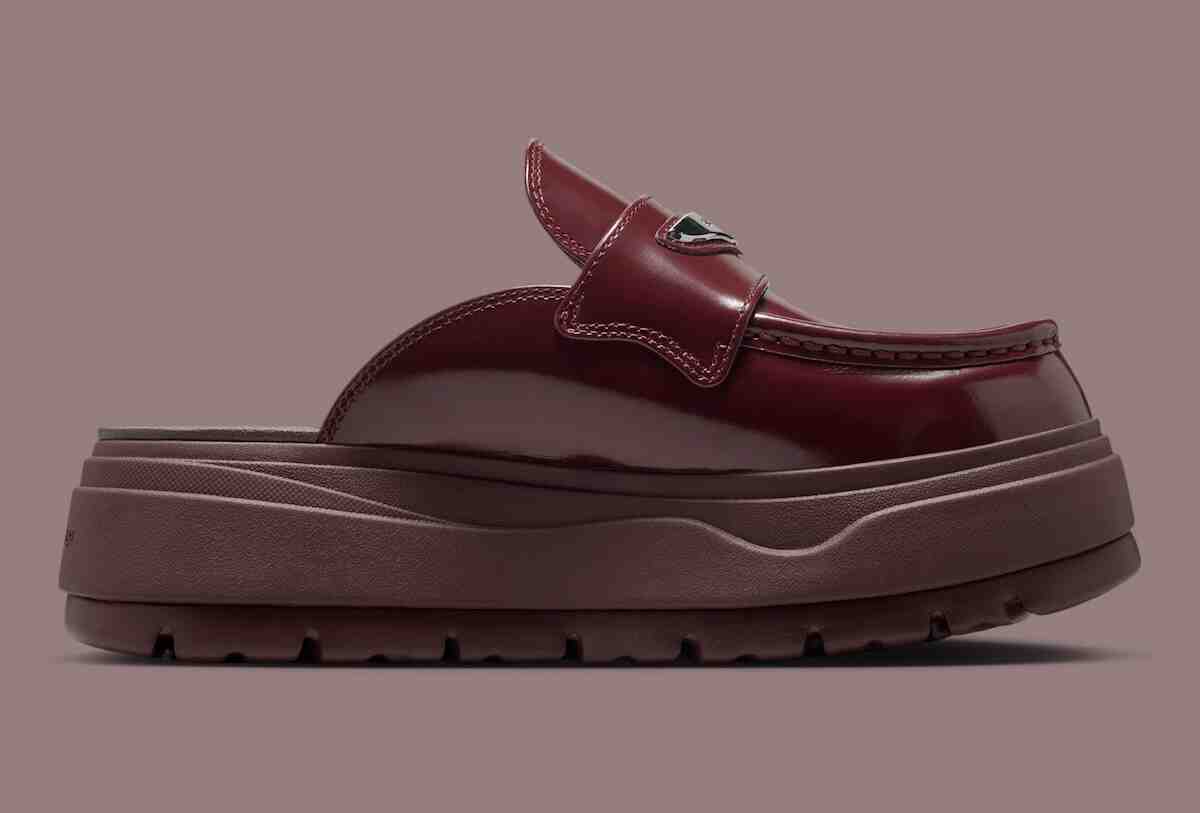 空氣喬丹騾子披上 "深團隊紅 "外衣 Nike, Air Jordan Mule - 空氣喬丹騾子披上 "深團隊紅 "外衣