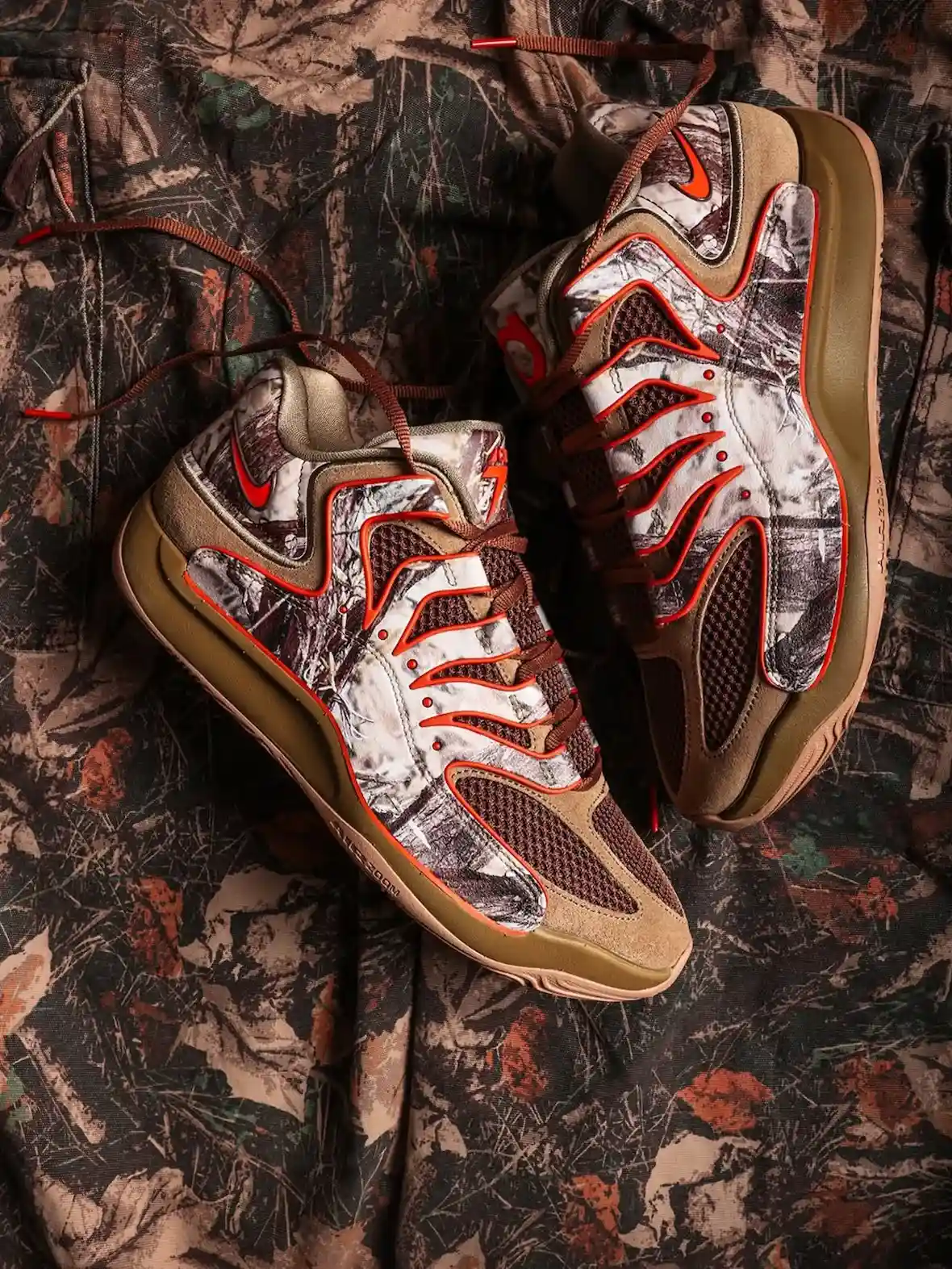 Nike KD 18, Nike, Chet Holmgren - 切特-霍爾姆格倫 x 耐克 KD 18 "迷彩 "2026 年 3 月發佈