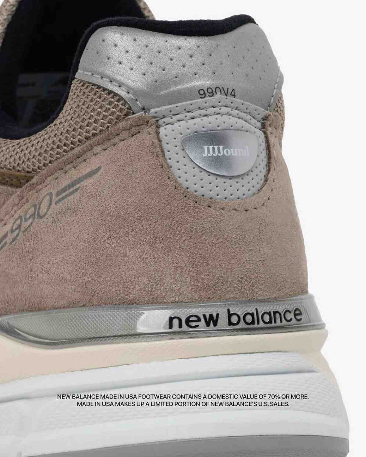 JJJJound 宣佈與新百倫 990v4 "蘑菇 "合作 New Balance 990v4, New Balance, JJJJound - JJJJound 宣佈與新百倫 990v4 "蘑菇 "合作