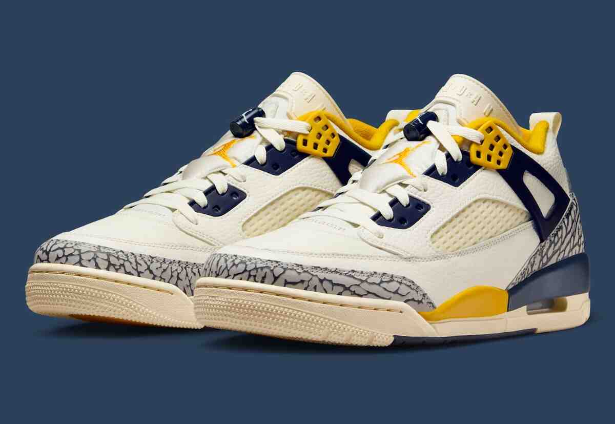 Nike, Jordan Spizike Low, Jordan Spizike, Jordan Brand - 密歇根州的顏色取代了喬丹-斯派塞克低幫鞋