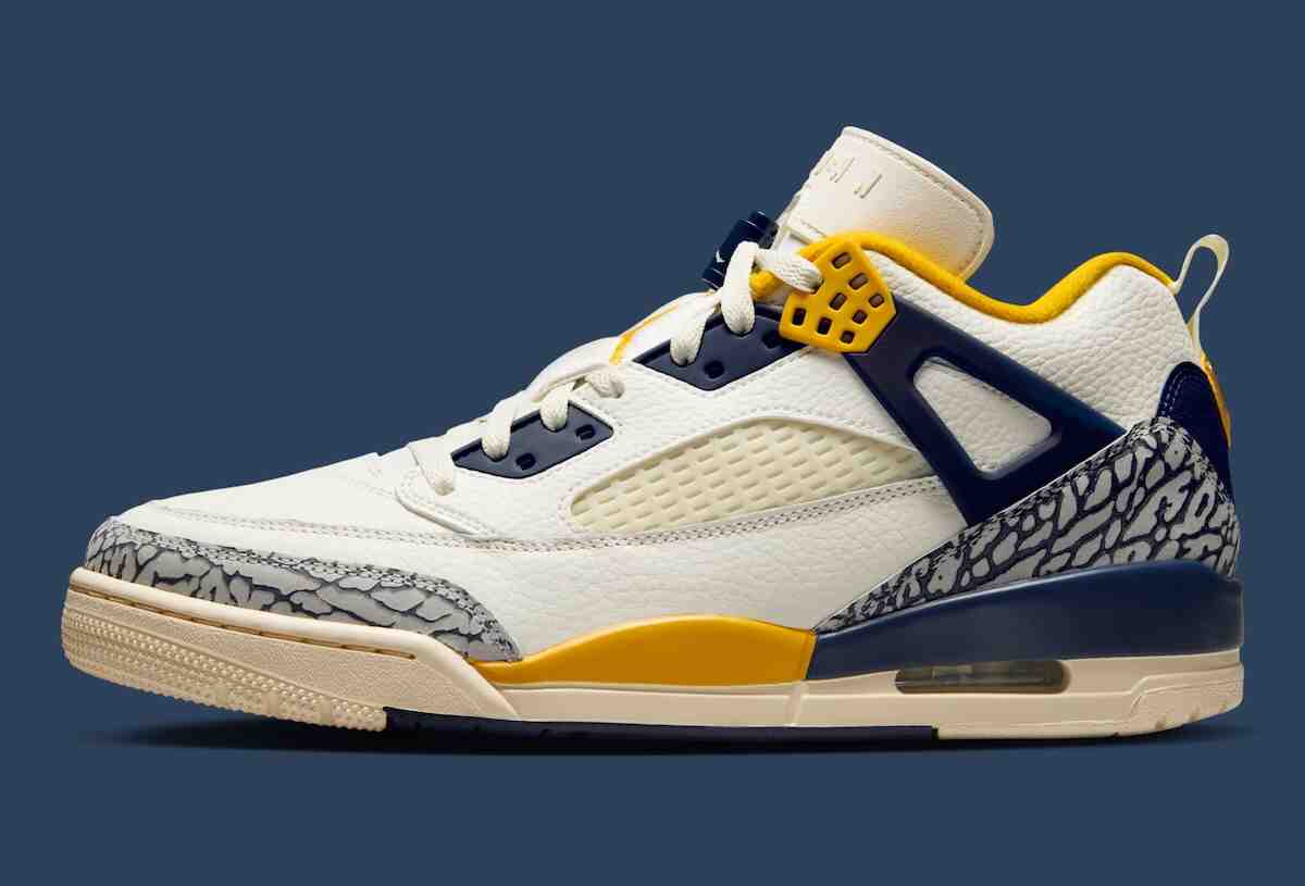 Nike, Jordan Spizike Low, Jordan Spizike, Jordan Brand - 密歇根州的顏色取代了喬丹-斯派塞克低幫鞋