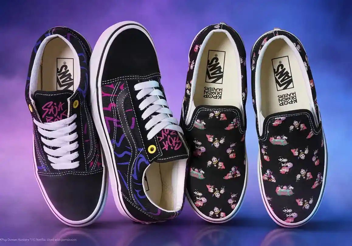 K-Pop 獵魔人 x Vans 系列於 2025 年 12 月發佈 Vans Slip-On, Vans Sk8-Hi, Vans Old Skool, Vans - K-Pop 獵魔人 x Vans 系列於 2025 年 12 月發佈
