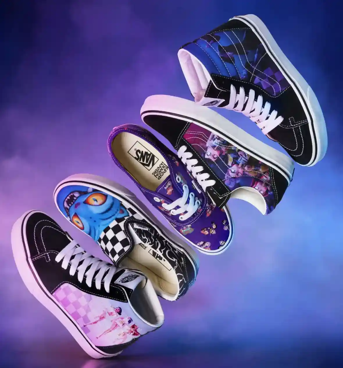 K-Pop 獵魔人 x Vans 系列於 2025 年 12 月發佈 Vans Slip-On, Vans Sk8-Hi, Vans Old Skool, Vans - K-Pop 獵魔人 x Vans 系列於 2025 年 12 月發佈