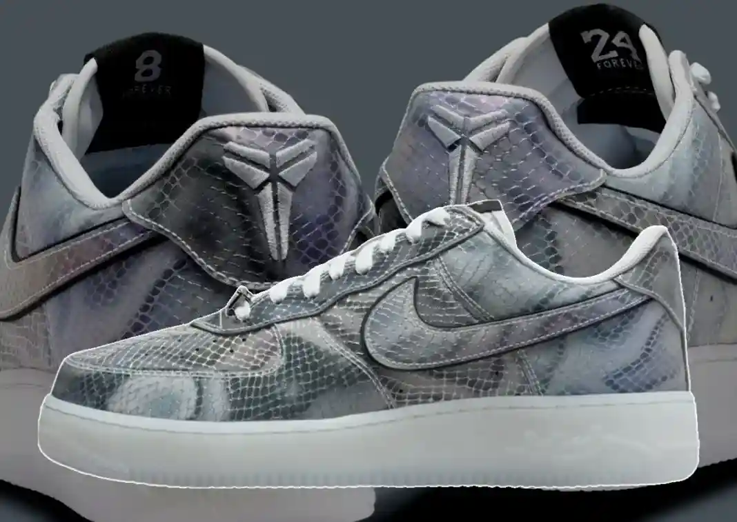 Nike Air Force 1 Low, Nike Air Force 1, Kobe Bryant Shoes - 科比-布萊恩特 x 耐克 Air Force 1 Low Protro "光柵 "現已上市（2025 年 12 月）