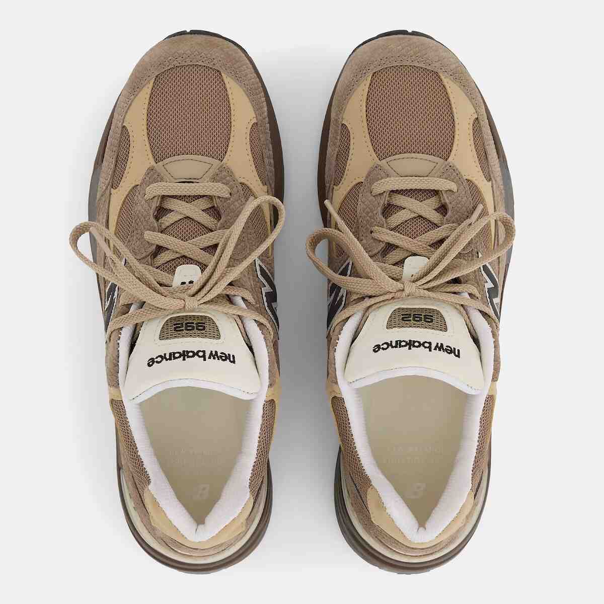 New Balance 992, New Balance - 新百倫 992 "漂流木 "12 月 11 日上市，蛇皮鑲嵌裝飾