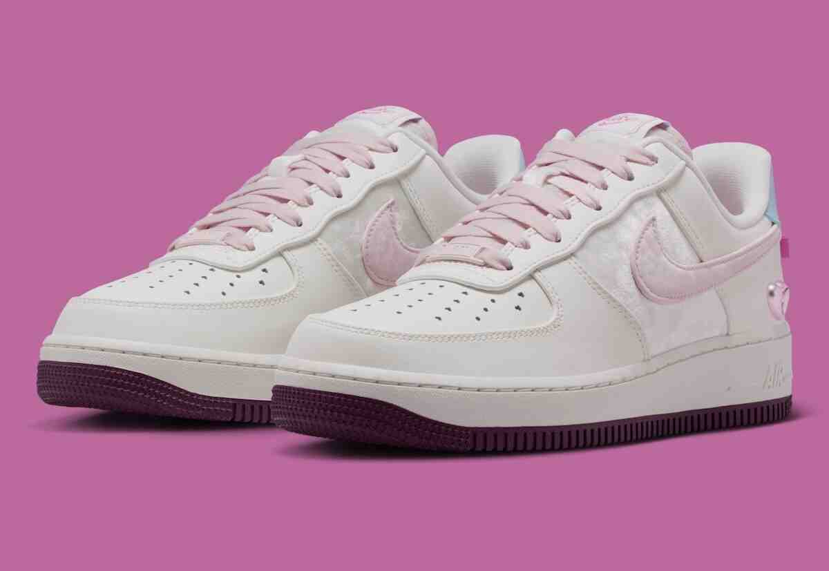 耐克 2026 年情人節 Air Force 1 系列強調質感 Nike Air Force 1 Low, Nike Air Force 1, Nike - 耐克 2026 年情人節 Air Force 1 系列強調質感