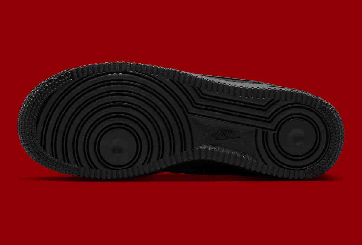 2026 年情人節,耐克 Air Force 1 Low 採用全黑配色 Nike Air Force 1 Low, Nike Air Force 1, Nike - 2026 年情人節,耐克 Air Force 1 Low 採用全黑配色