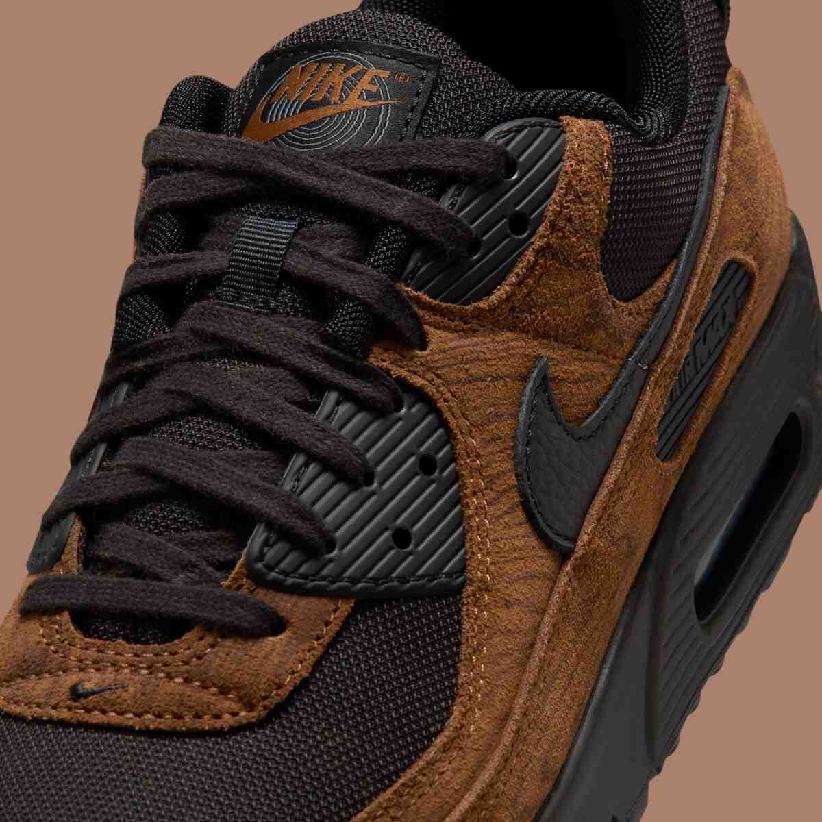 耐克 Air Max 90 高級版 "淺英倫棕 "採用木質靈感細節 Nike Air Max 90, Nike Air Max, Nike - 耐克 Air Max 90 高級版 "淺英倫棕 "採用木質靈感細節