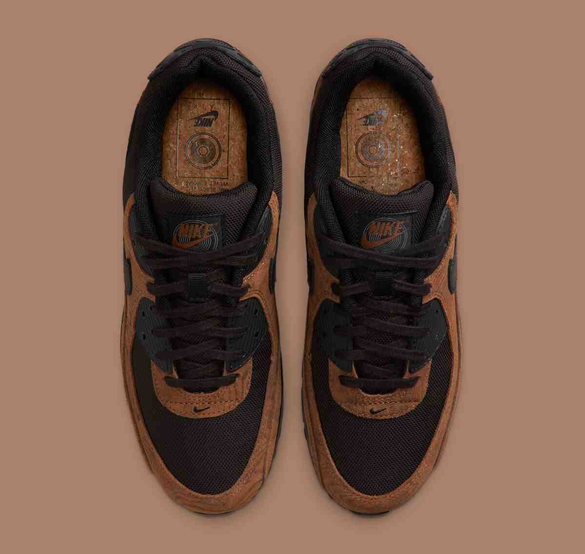 耐克 Air Max 90 高級版 "淺英倫棕 "採用木質靈感細節 Nike Air Max 90, Nike Air Max, Nike - 耐克 Air Max 90 高級版 "淺英倫棕 "採用木質靈感細節