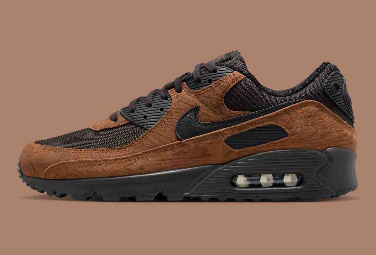 耐克 Air Max 90 高級版 "淺英倫棕 "採用木質靈感細節 Nike Air Max 90, Nike Air Max, Nike - 耐克 Air Max 90 高級版 "淺英倫棕 "採用木質靈感細節