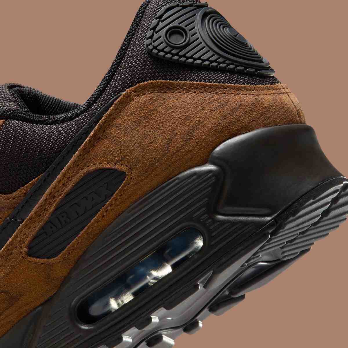 耐克 Air Max 90 高級版 "淺英倫棕 "採用木質靈感細節 Nike Air Max 90, Nike Air Max, Nike - 耐克 Air Max 90 高級版 "淺英倫棕 "採用木質靈感細節