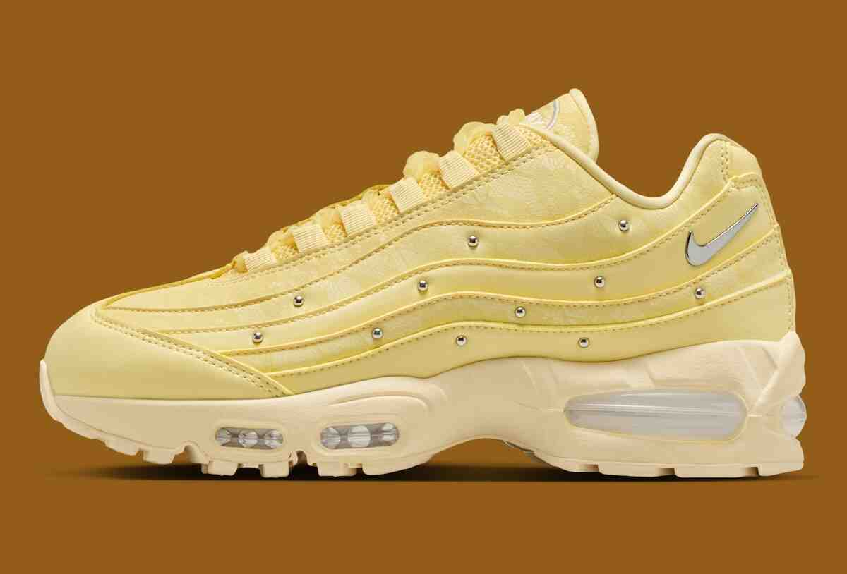 耐克 Air Max 95 換上 "柔黃色 Nike Air Max 95, Nike Air Max, Nike, Air Max 95 - 耐克 Air Max 95 換上 "柔黃色