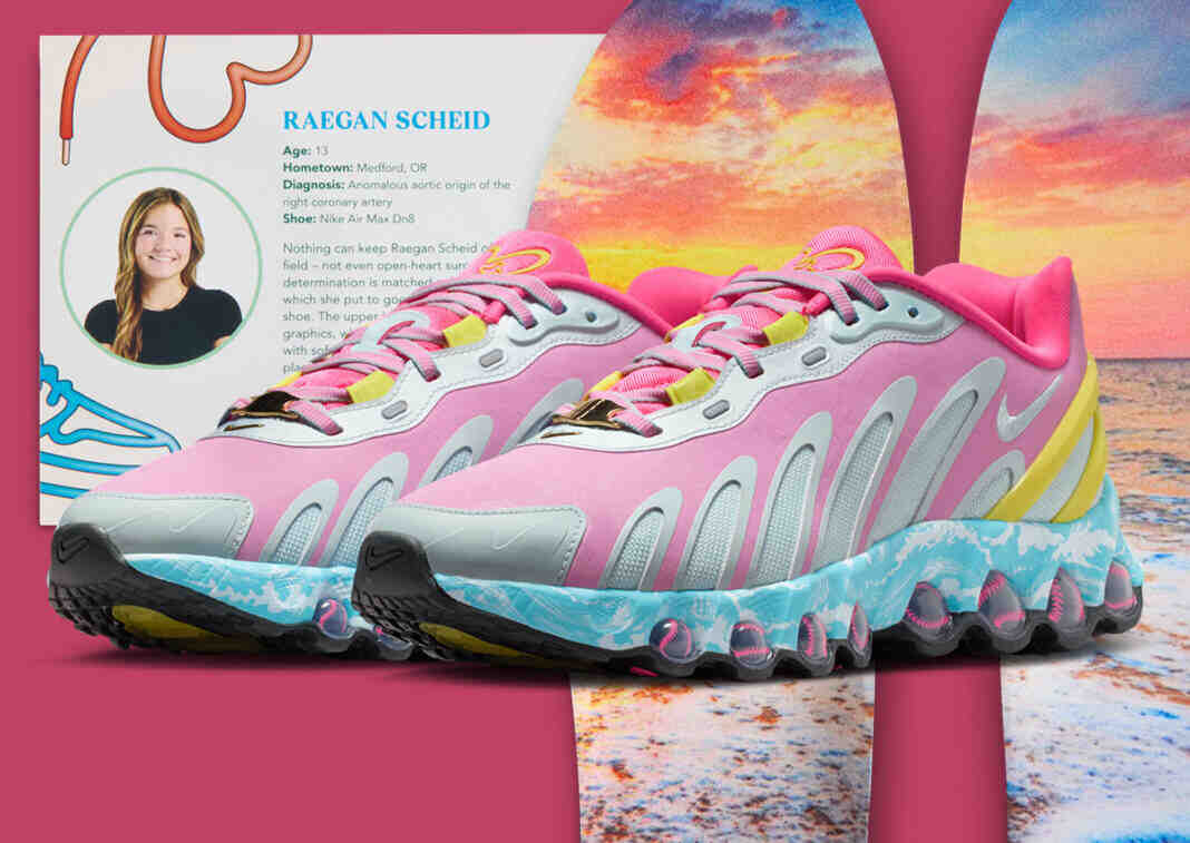 Nike Air Max DN8, Nike - 耐克 Air Max DN8 "Doernbecher "紀念雷根-謝德的運動和康復之旅