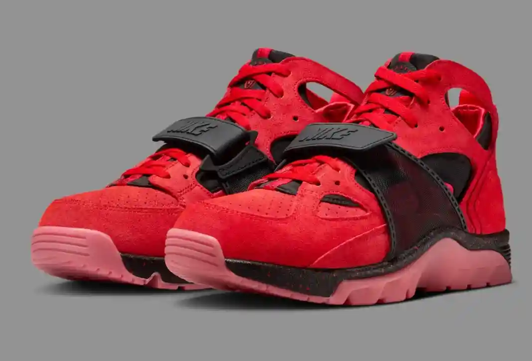Nike Air Trainer Huarache, Nike - 耐克 Air Trainer Huarache "挑戰紅 "2026 年春季發佈