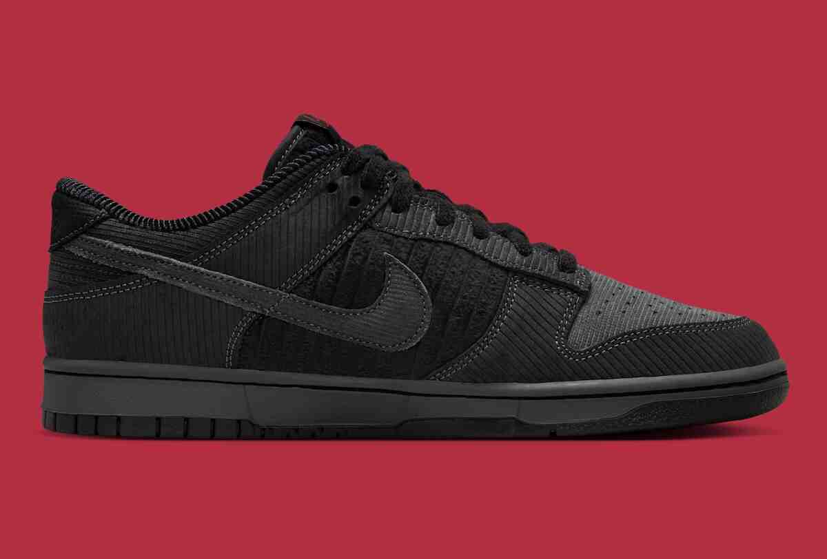 耐克 Dunk Low 採用麂皮和燈芯絨面料 Nike Dunk Low, Nike - 耐克 Dunk Low 採用麂皮和燈芯絨面料