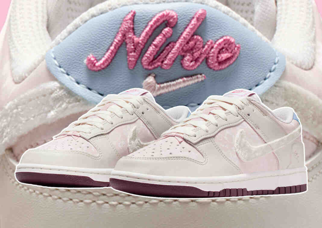 Nike Dunk Low, Nike - 耐克 Dunk Low 2026 年情人節帶來微妙的浪漫氣息