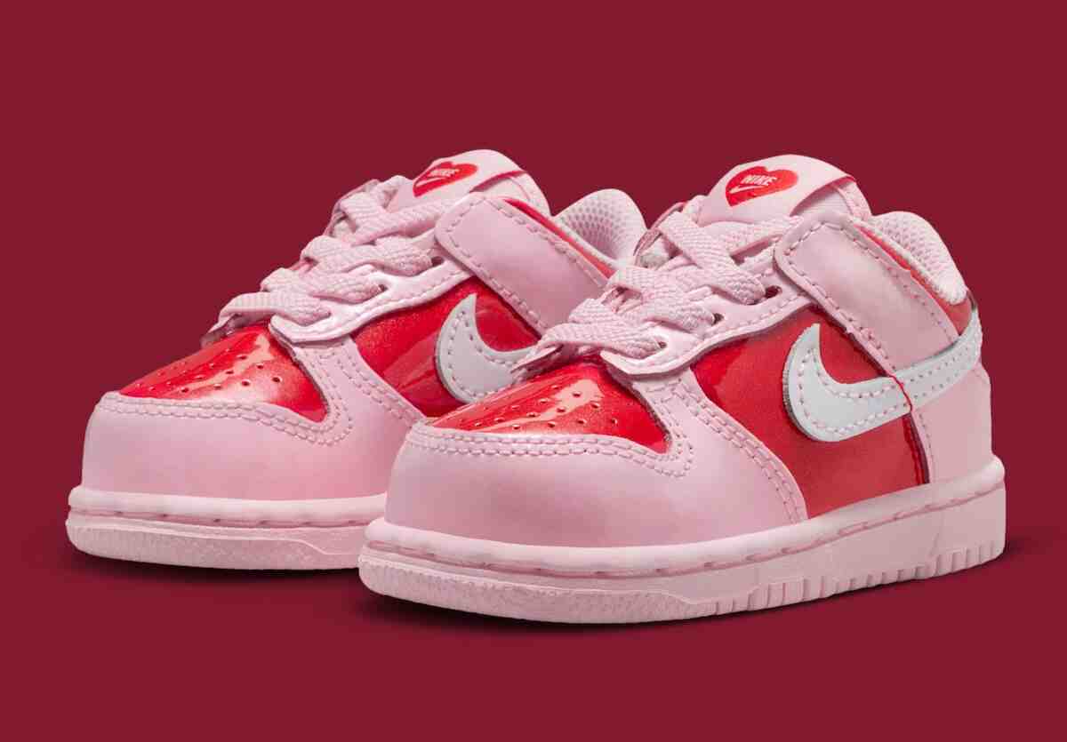 耐克 Dunk Low "情人節 "是一個光鮮亮麗的愛情故事 Nike Dunk Low, Nike - 耐克 Dunk Low "情人節 "是一個光鮮亮麗的愛情故事