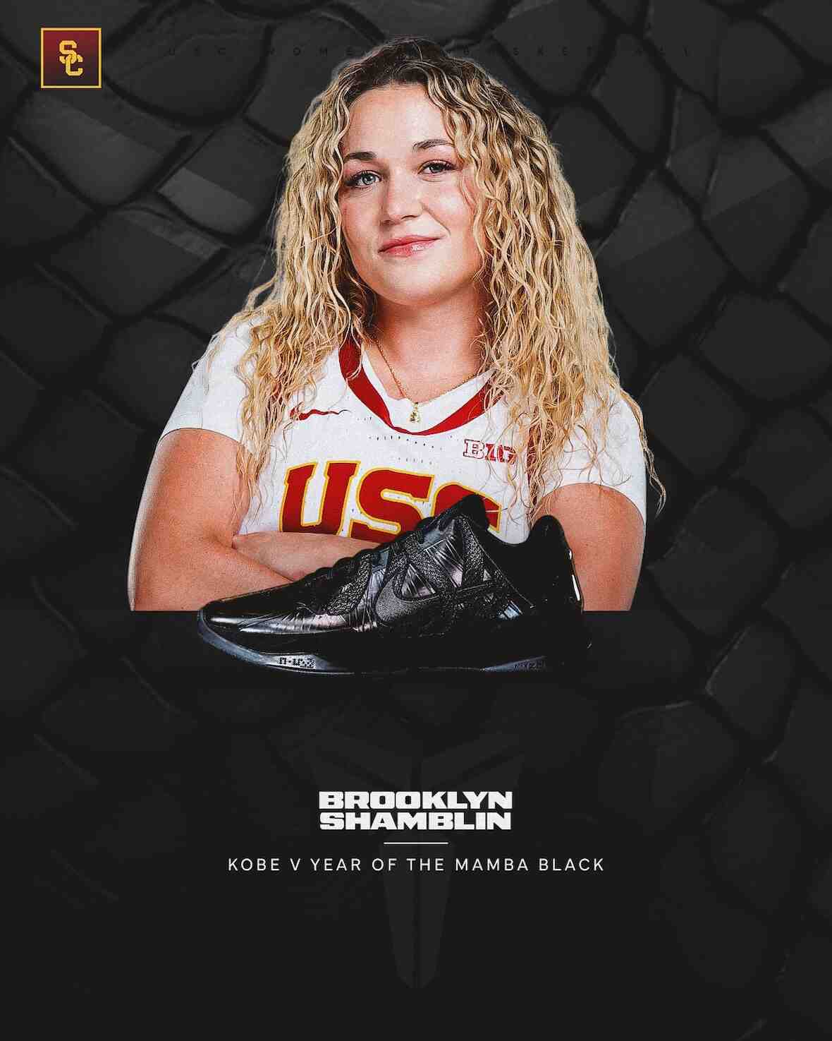 南加州大學對陣康涅狄格大學,每位球員都穿着耐克科比球鞋致敬 Nike Kobe 9, Nike Kobe 5, Nike Kobe 3, Nike - 南加州大學對陣康涅狄格大學,每位球員都穿着耐克科比球鞋致敬