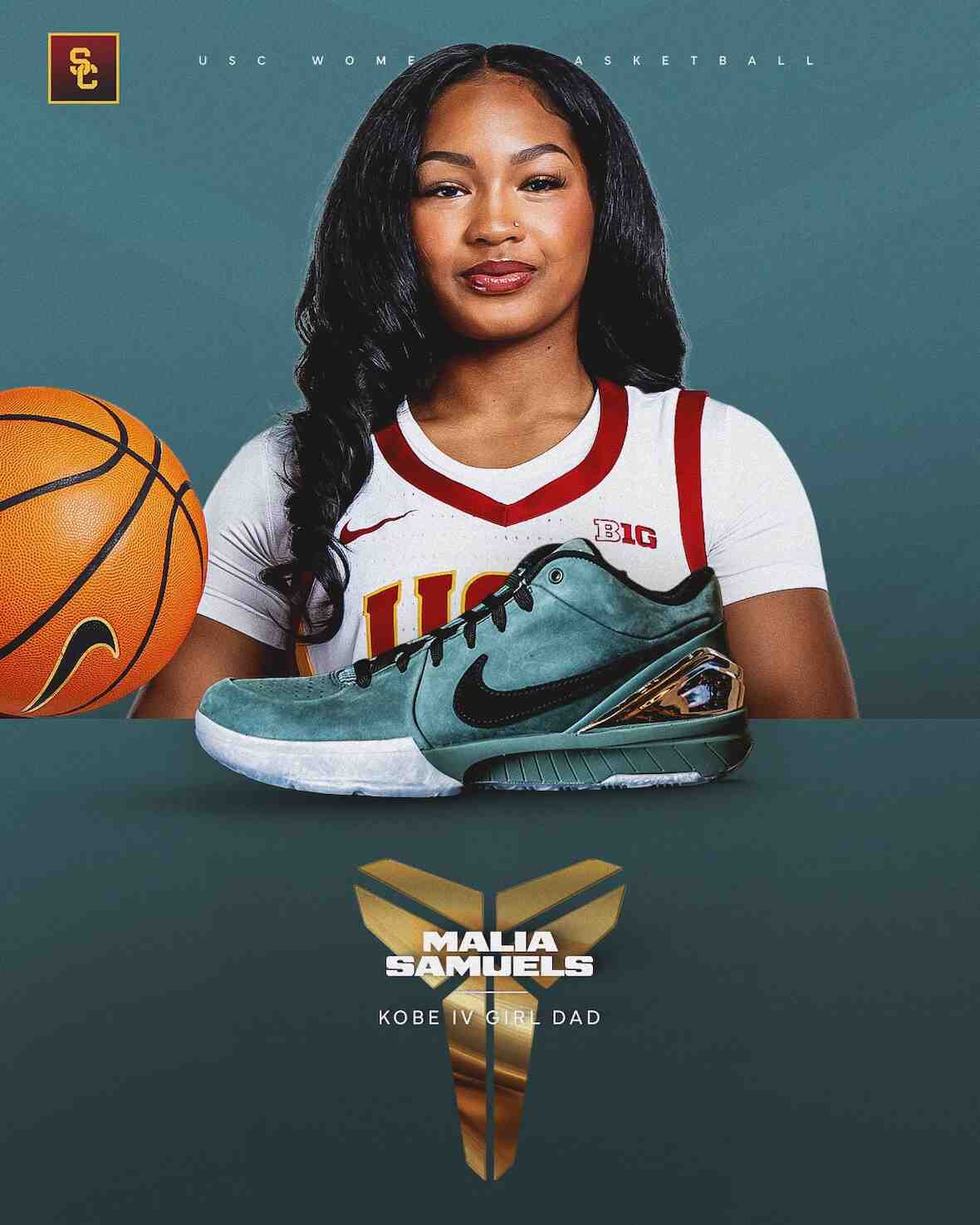 南加州大學對陣康涅狄格大學,每位球員都穿着耐克科比球鞋致敬 Nike Kobe 9, Nike Kobe 5, Nike Kobe 3, Nike - 南加州大學對陣康涅狄格大學,每位球員都穿着耐克科比球鞋致敬