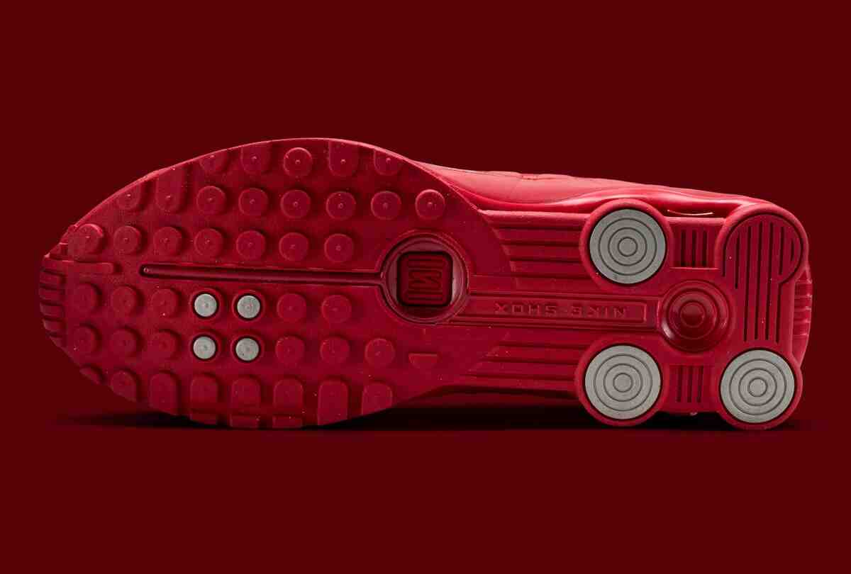 Nike Shox, Nike - 耐克 Shox R4 "運動紅 "全面反光