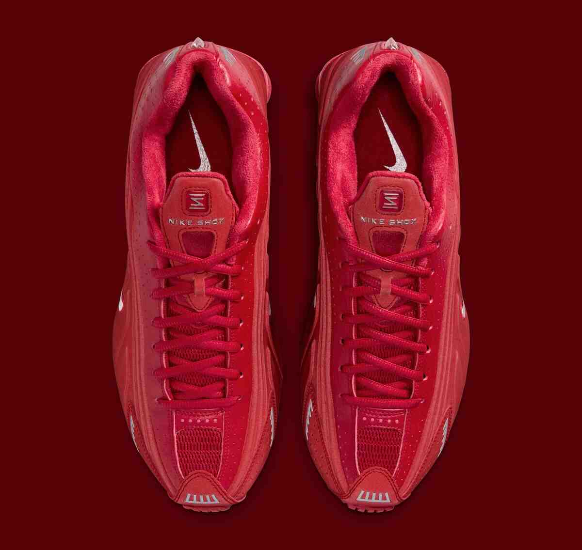 Nike Shox, Nike - 耐克 Shox R4 "運動紅 "全面反光