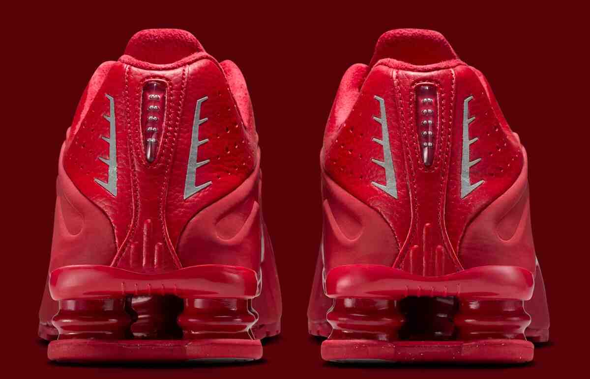 Nike Shox, Nike - 耐克 Shox R4 "運動紅 "全面反光