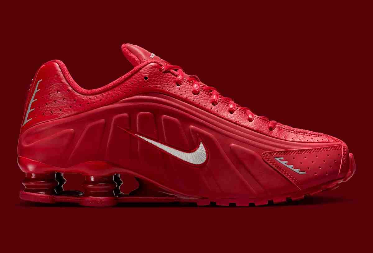 Nike Shox, Nike - 耐克 Shox R4 "運動紅 "全面反光