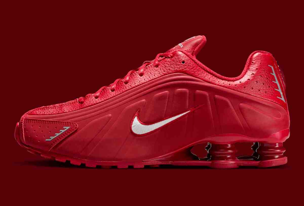 Nike Shox, Nike - 耐克 Shox R4 "運動紅 "全面反光