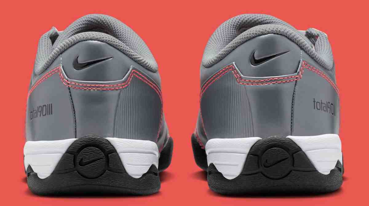 Nike Total 90 III, Nike Total 90, Nike - 耐克 Total 90 III 混合 "煙灰色 "和 "亮深紅色"