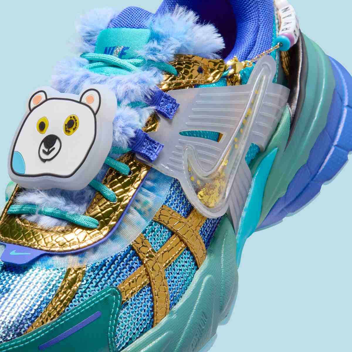 耐克 V2K Run "Doernbecher "讓科夫尼的想像力接管設計 Nike V2K Run, Nike - 耐克 V2K Run "Doernbecher "讓科夫尼的想像力接管設計