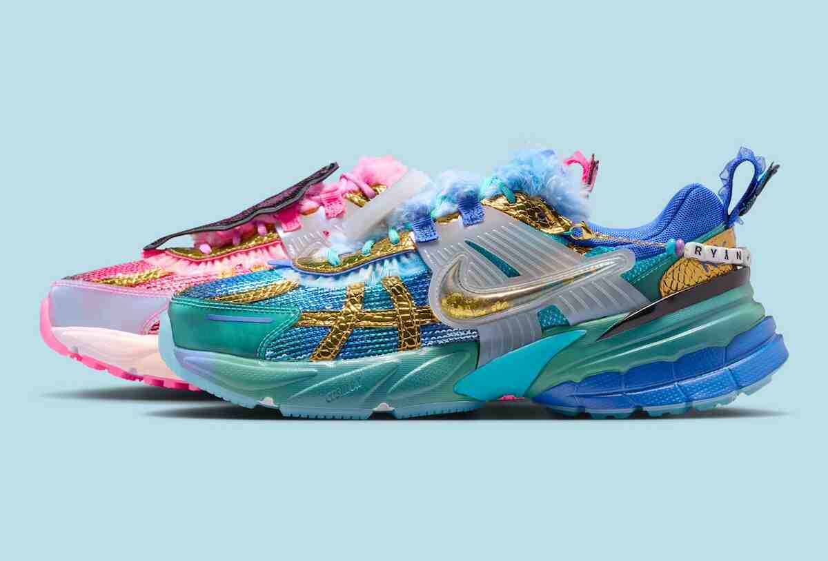 耐克 V2K Run "Doernbecher "讓科夫尼的想像力接管設計 Nike V2K Run, Nike - 耐克 V2K Run "Doernbecher "讓科夫尼的想像力接管設計