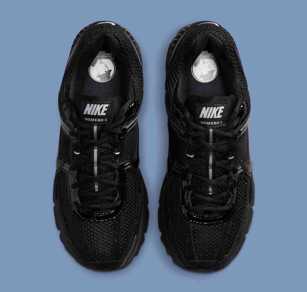 耐克 Vomero 5 黑色漆皮款亮相 Nike Vomero Plus, Nike - 耐克 Vomero 5 黑色漆皮款亮相