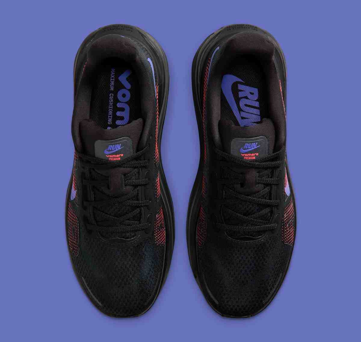 耐克 Vomero Premium "黑色/藍寶石色 "2026 年 1 月發佈 Nike Vomero Premium, Nike - 耐克 Vomero Premium "黑色/藍寶石色 "2026 年 1 月發佈