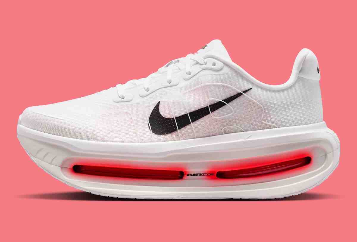 耐克 Vomero Premium "白色/亮深紅色 "照亮道路 Nike Vomero Premium, Nike - 耐克 Vomero Premium "白色/亮深紅色 "照亮道路