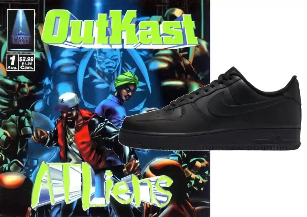Nike Air Force 1 Low, Nike Air Force 1, Nike - Outkast x Nike Air Force 1 Low "ATLiens "將於 2026 年秋季發佈