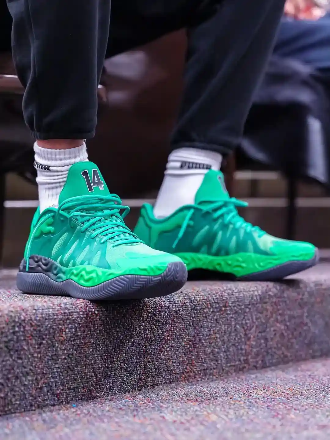 泰瑞斯-哈利伯頓以 PUMA Hali 1 "奧什科什北部 "運動裝向其根源致敬 PUMA Hali 1, Puma - 泰瑞斯-哈利伯頓以 PUMA Hali 1 "奧什科什北部 "運動裝向其根源致敬