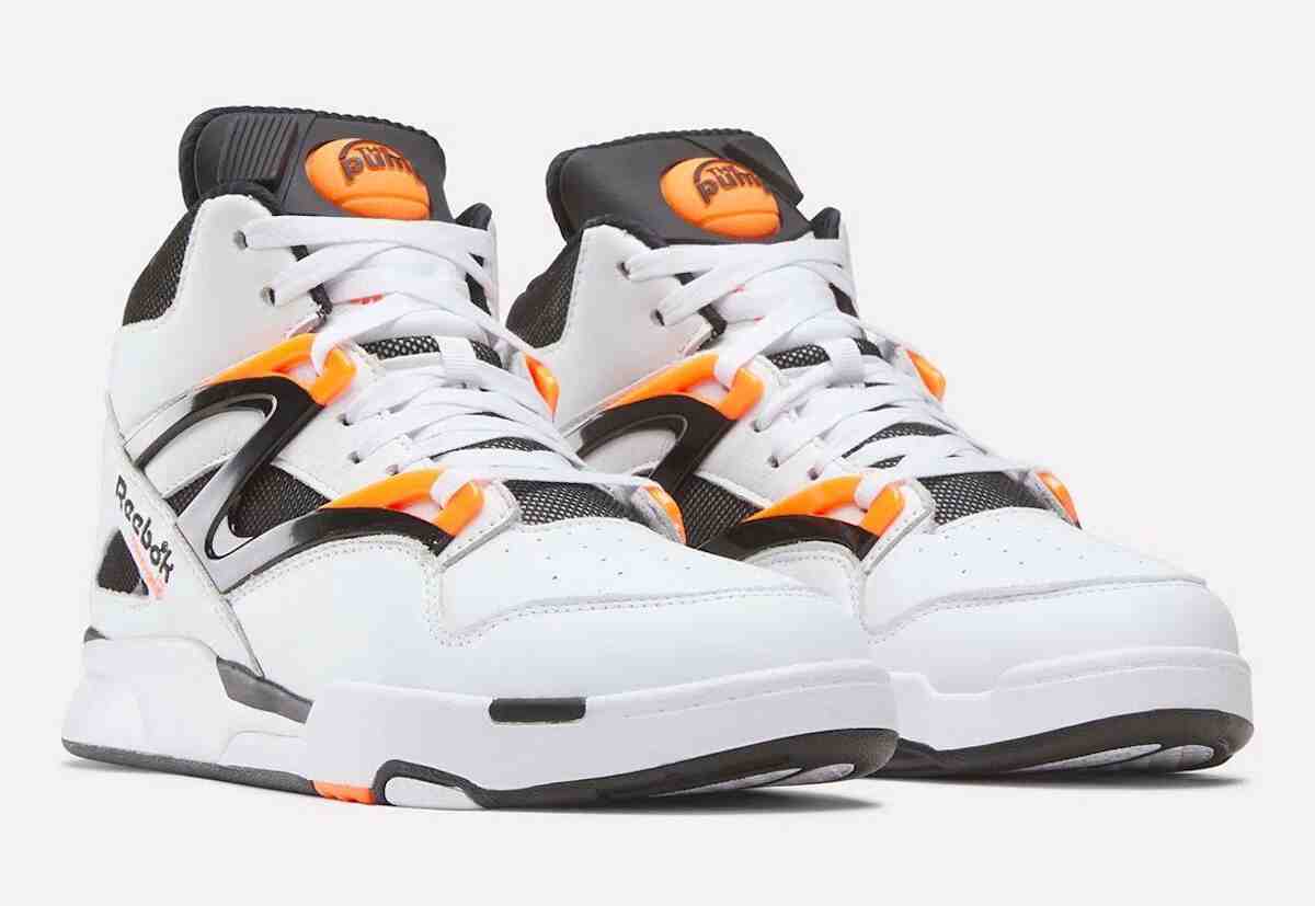 Reebok Pump Omni Zone II, Reebok Pump, Reebok - 銳步用大膽的 Omni Zone II "狂野橙 "渲染懷舊氣氛