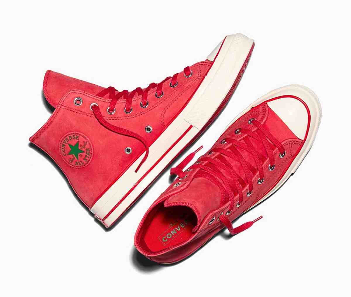 Shai Gilgeous-Alexander 的匡威 Chuck 70 高幫 "聖誕 "鞋 12 月 11 日發售 Shai Gilgeous-Alexander, Converse Chuck 70, Converse - Shai Gilgeous-Alexander 的匡威 Chuck 70 高幫 "聖誕 "鞋 12 月 11 日發售