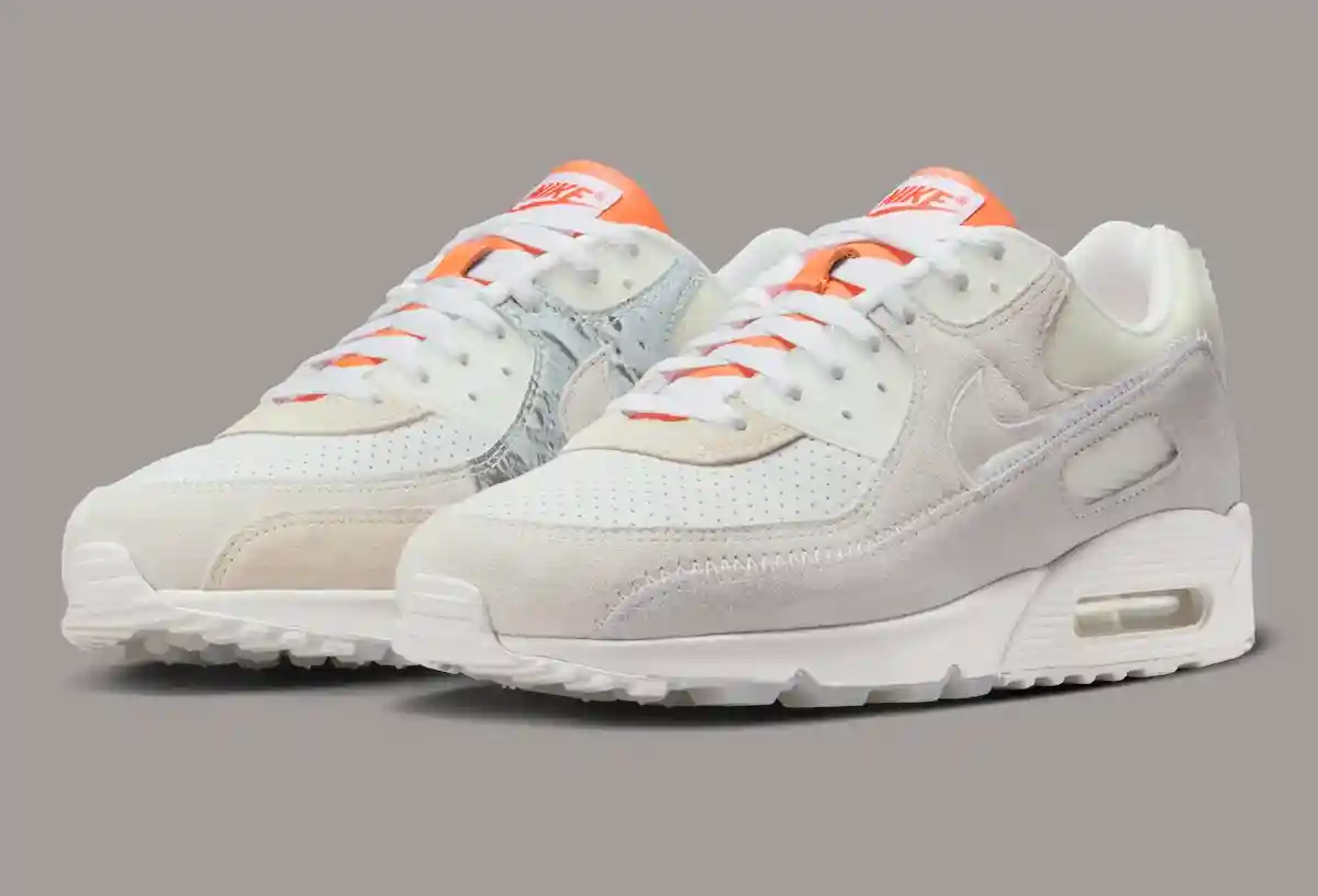 Size?, Nike Air Max 95, Nike Air Max 90, Nike - 尺寸？x 耐克 Air Max 90 "白色/軟珍珠色 "於 2025 年 12 月發佈