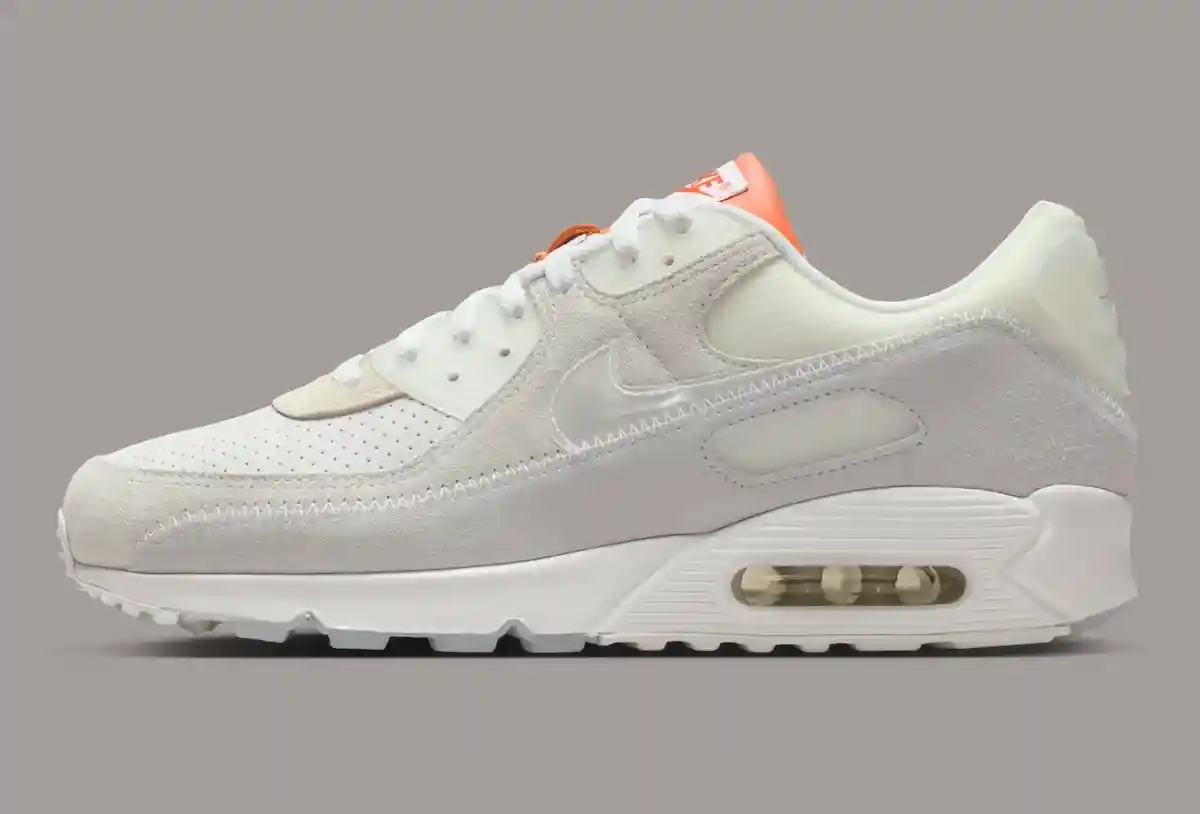 Size?, Nike Air Max 95, Nike Air Max 90, Nike - 尺寸？x 耐克 Air Max 90 "白色/軟珍珠色 "於 2025 年 12 月發佈