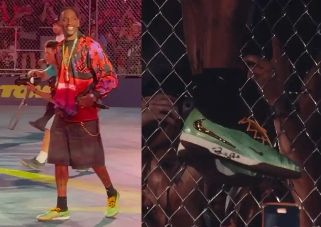 Travis Scott, Nike - 特拉維斯-斯科特在邁阿密 TOMA El Juego 首次亮相耐克足球鞋