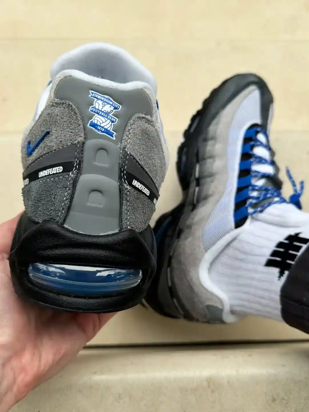 Undefeated, Nike Air Max 95, Nike - UNDEFEATED x Nike Air Max 95 "Hyper Cobalt" 伯明翰獨家發售