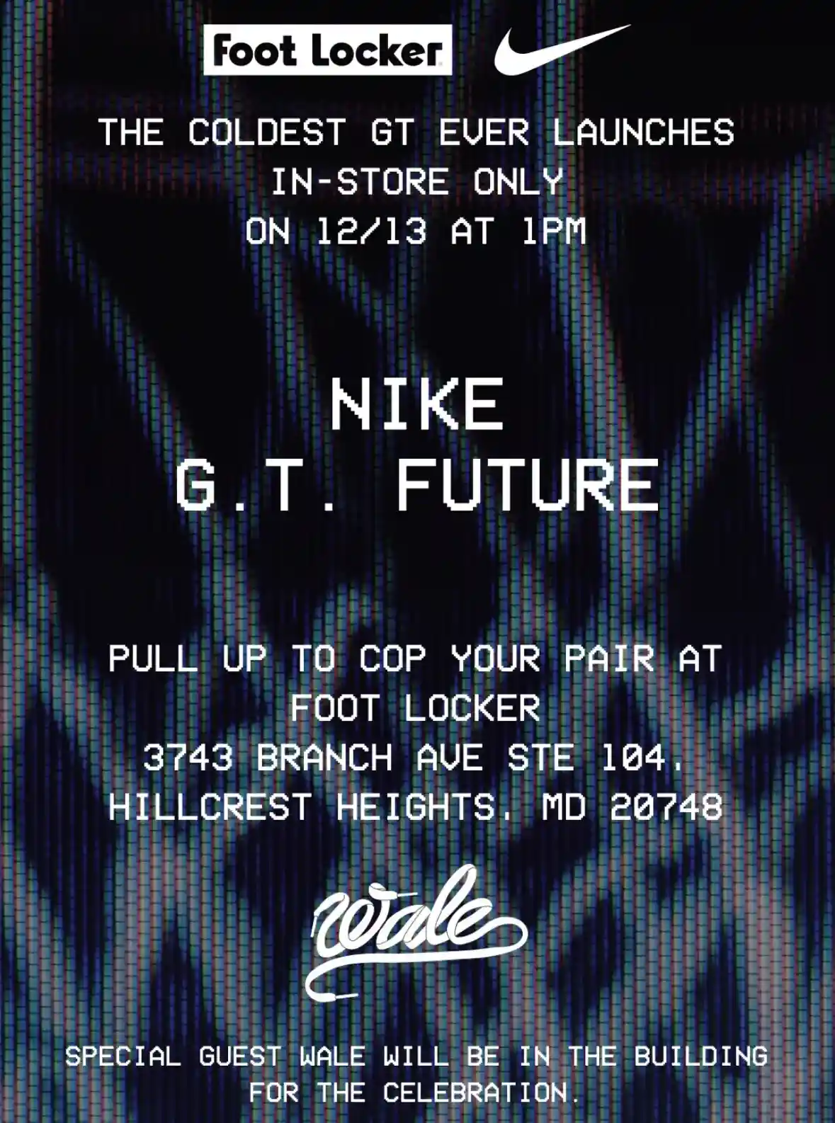 韋爾的耐克 GT Future 12 月 13 日發佈 Wale, Nike GT Future, Nike, Frank Cooke, Foot Locker - 韋爾的耐克 GT Future 12 月 13 日發佈