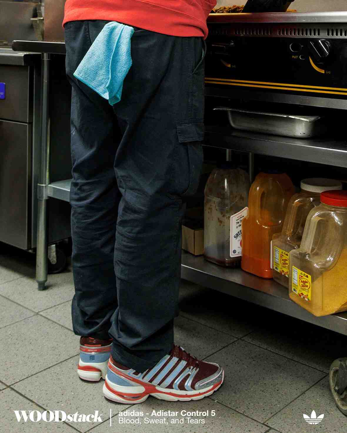 WOODstack x adidas Adistar Control 5 證明艱苦工作需要 "血汗和淚水" adidas Adistar Control 5, adidas - WOODstack x adidas Adistar Control 5 證明艱苦工作需要 "血汗和淚水"