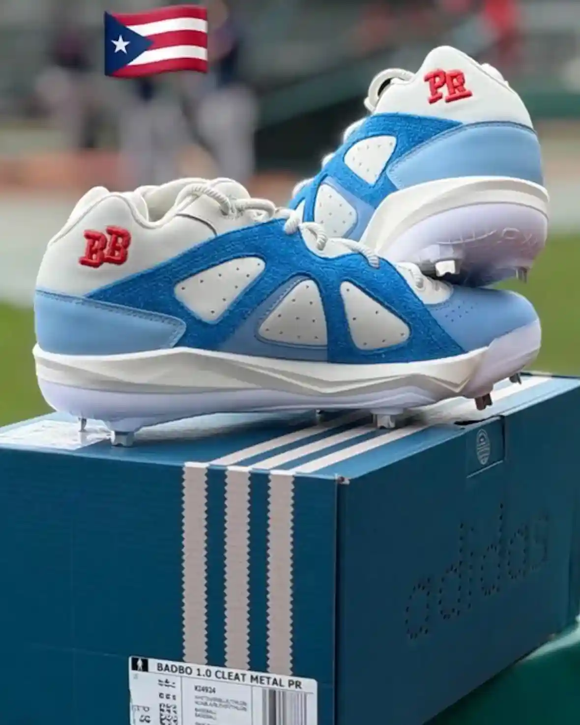 Bad Bunny, adidas BadBo 1.0, adidas - 阿迪達斯 BadBo 1.0 "Puerto Rico" 波多黎各隊球鞋亮相