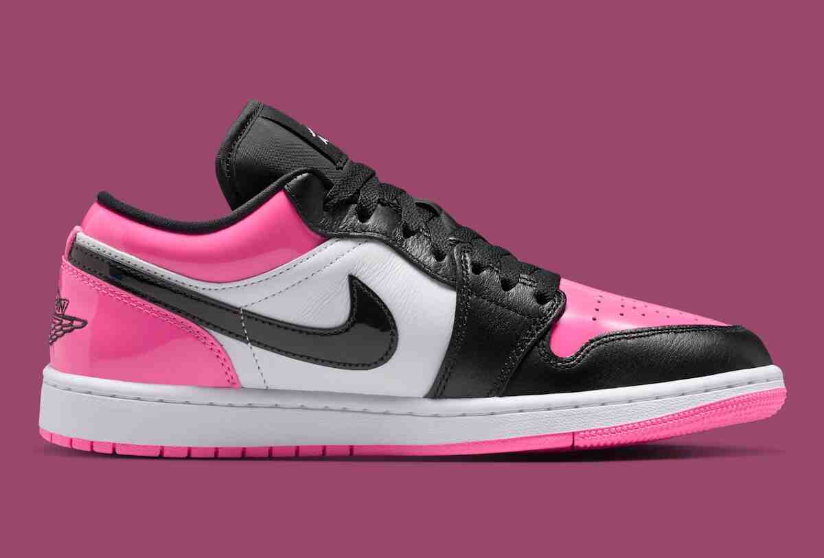 Air Jordan 1 Low Patent "Pinksicle "以大膽的光澤脫穎而出 Air Jordan 1 Low, Air Jordan 1, Air Jordan - Air Jordan 1 Low Patent "Pinksicle "以大膽的光澤脫穎而出