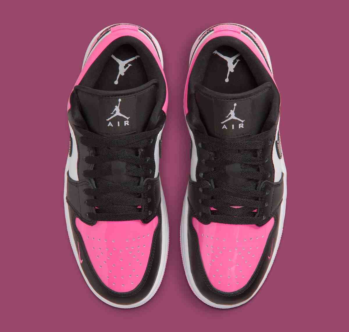 Air Jordan 1 Low Patent "Pinksicle "以大膽的光澤脫穎而出 Air Jordan 1 Low, Air Jordan 1, Air Jordan - Air Jordan 1 Low Patent "Pinksicle "以大膽的光澤脫穎而出