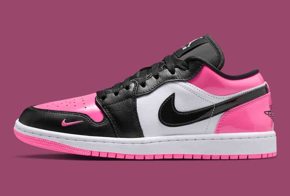 Air Jordan 1 Low Patent "Pinksicle "以大膽的光澤脫穎而出 Air Jordan 1 Low, Air Jordan 1, Air Jordan - Air Jordan 1 Low Patent "Pinksicle "以大膽的光澤脫穎而出